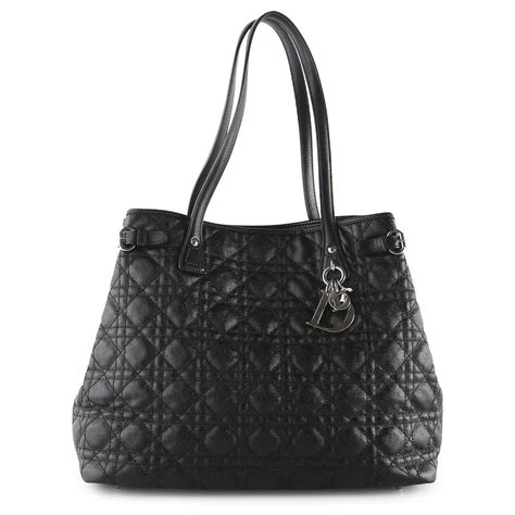 dior panarea medium tote black|Amazon.com: Dior, Pre.